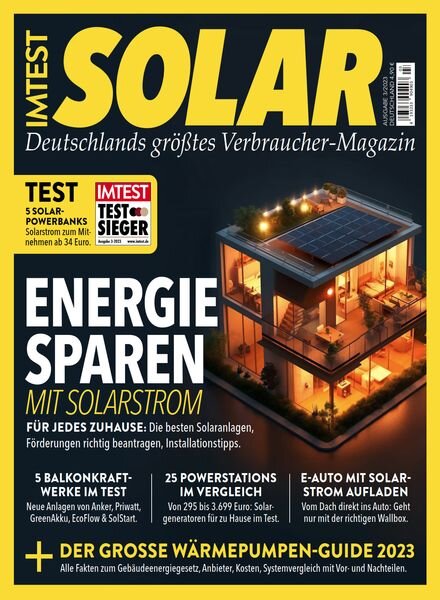 IMTEST Das Test Magazin – Juli 2023 Cover