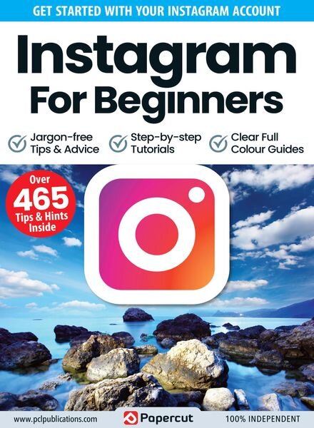Instagram For Beginners – July 2023 Cover