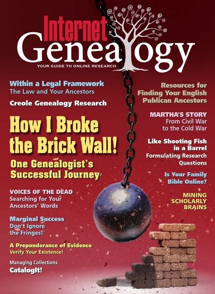 Internet Genealogy – June-July 2023 Cover