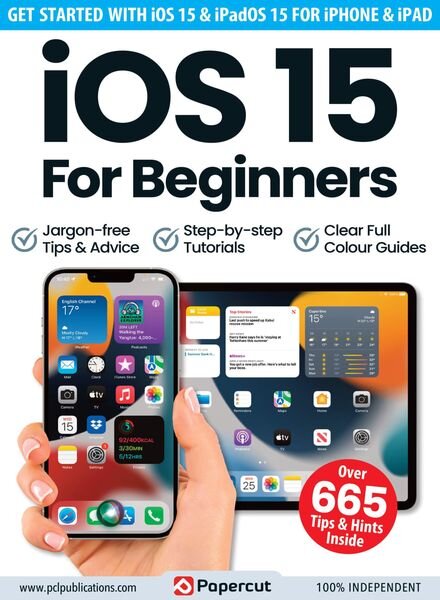 iOS 15 For Beginners – July 2023 Cover