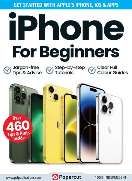 iPhone For Beginners – July 2023 Cover