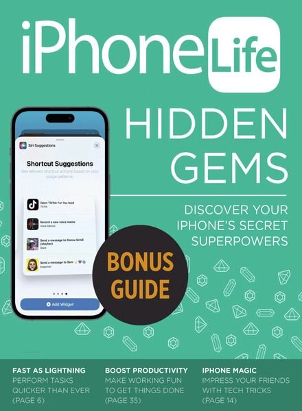 iPhone Life Magazine – July 2023 Cover