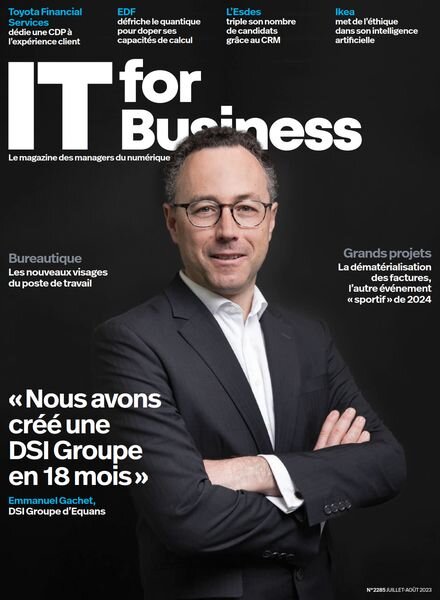 IT for Business – Juillet-Aout 2023 Cover