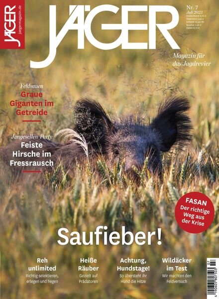 JaGER – Juni 2023 Cover