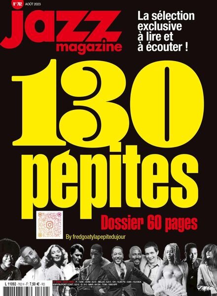 Jazz Magazine – juillet 2023 Cover