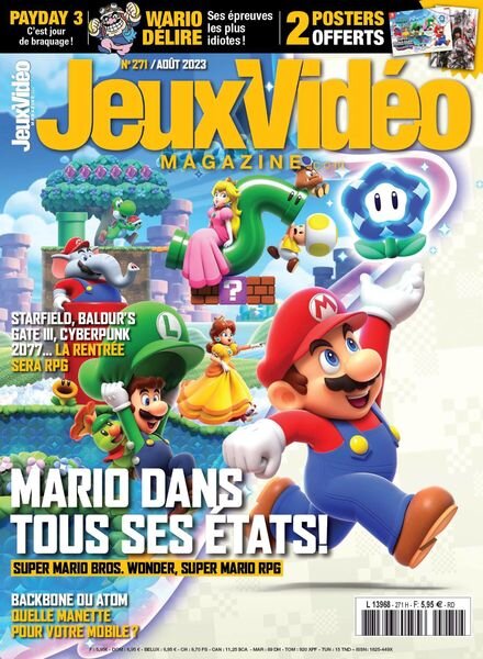 Jeux Video Magazine – aout 2023 Cover