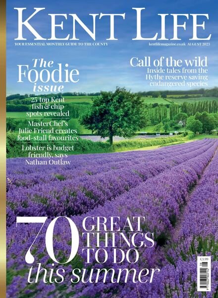 Kent Life – August 2023 Cover