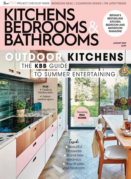 Kitchens Bedrooms & Bathrooms – July 2023 Cover