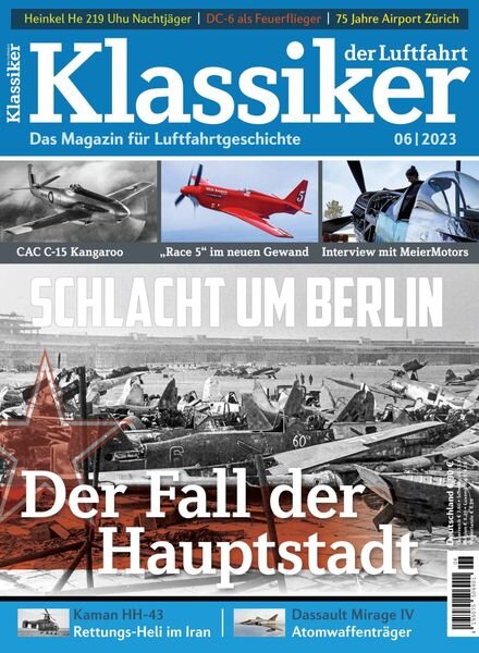 Klassiker der Luftfahrt – 02 Juli 2023 Cover