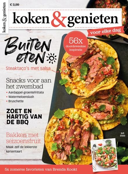 Koken & Genieten – juni 2023 Cover