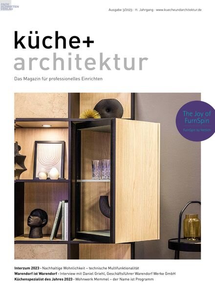 Kuche+Architektur – Juli 2023 Cover