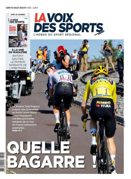 La Voix des Sports – 10 juillet 2023 Cover
