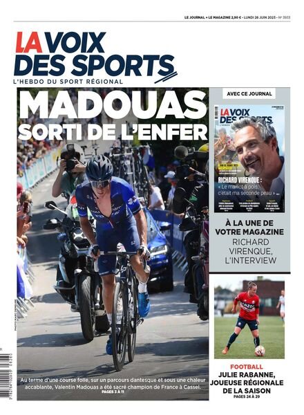 La Voix des Sports – juin 2023 Cover