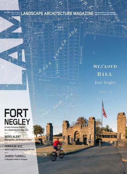 Landscape Architecture Magazine USA – July 2023 Cover