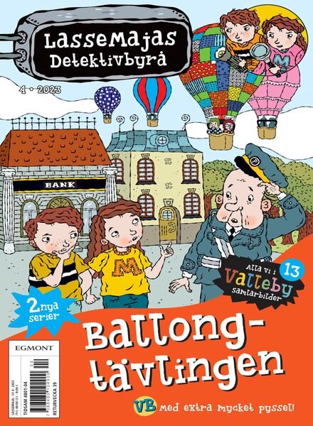 LasseMajas Detektivbyra – 25 juli 2023 Cover