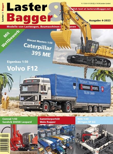 Laster Bagger – Juni 2023 Cover