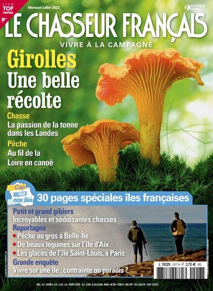 Le Chasseur Francais – juillet 2023 Cover