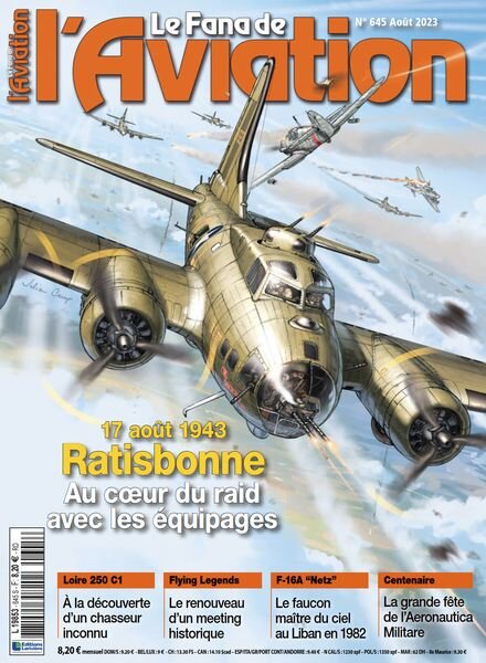 Le Fana de l’Aviation – Aout 2023 Cover