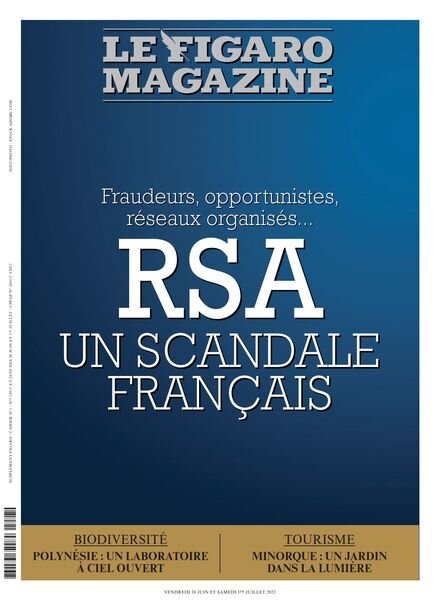 Le Figaro Magazine – 30 Juin 2023 Cover