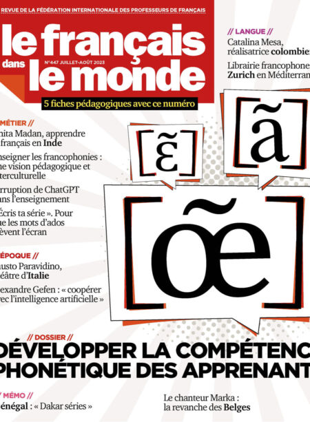 Le francais dans le monde – juillet 2023 Cover