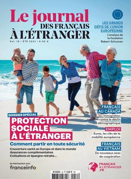 Le journal des francais a l’etranger – 01 juillet 2023 Cover