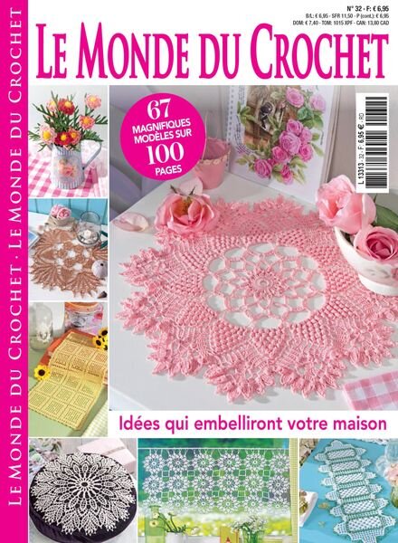 Le Monde du Crochet – juillet 2023 Cover