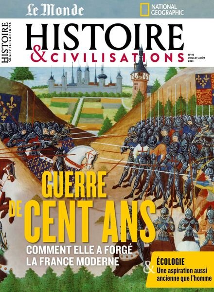 Le Monde Histoire & Civilisations – Juillet-Aout 2023 Cover