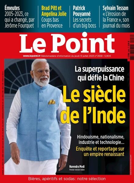 Le Point – 13 juillet 2023 Cover