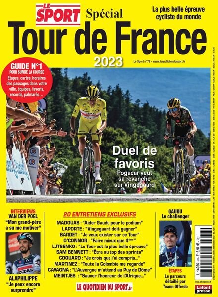 Le Sport – 01 juin 2023 Cover