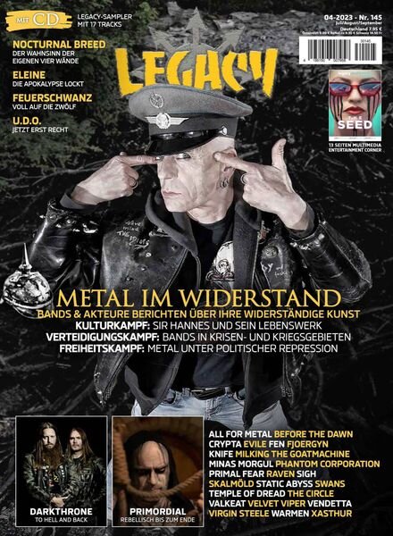 Legacy – Juli-September 2023 Cover
