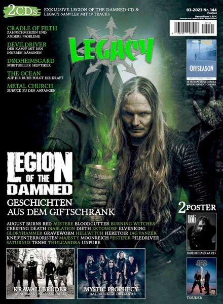 Legacy – Mai-Juni 2023 Cover