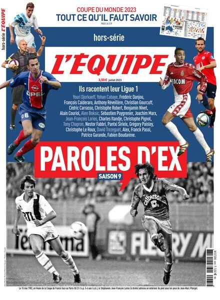L’Equipe – Hors-Serie N 65 – Juillet 2023 Cover