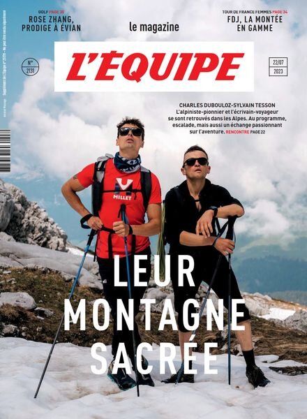 L’Equipe Magazine – 22 Juillet 2023 Cover