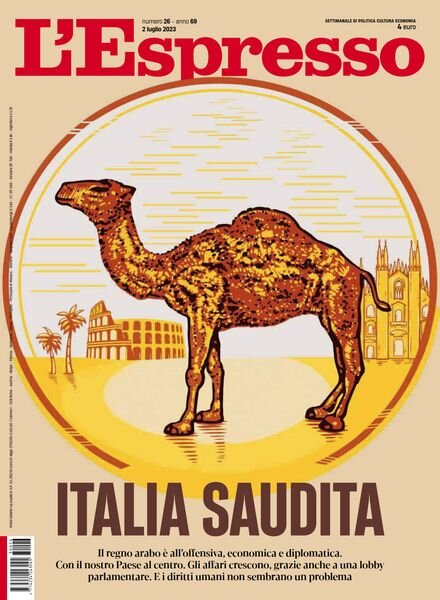 l’Espresso – 2 Luglio 2023 Cover