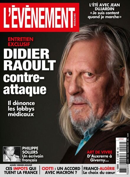 L’Evenement Magazine – Juillet-Septembre 2023 Cover
