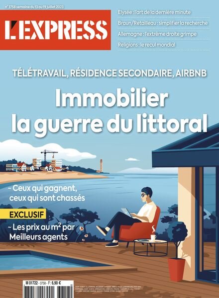 L’Express – 13 juillet 2023 Cover