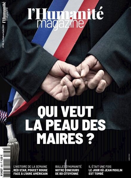 L’Humanite Magazine – 29 juin 2023 Cover
