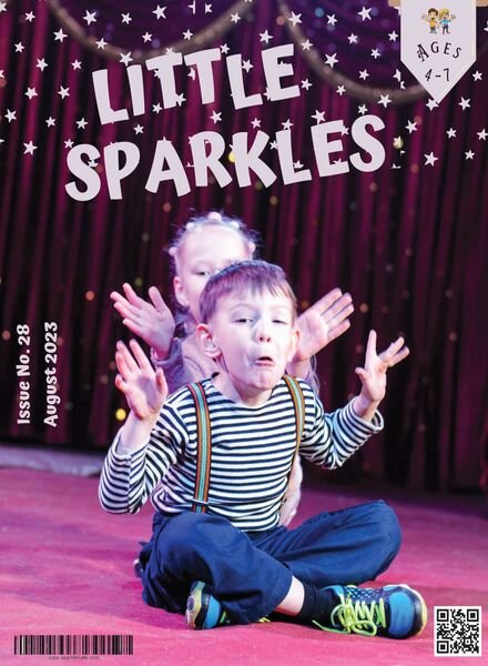 Little Sparkles Kids Magazine Ages 4-7 – August 2023 Cover