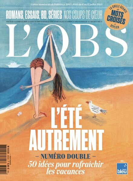 L’Obs – 6 Juillet 2023 Cover