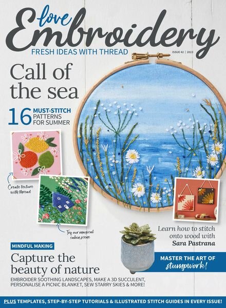 Love Embroidery – July 2023 Cover