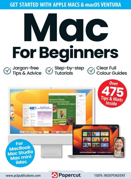 Mac The Beginners’ Guide – July 2023 Cover