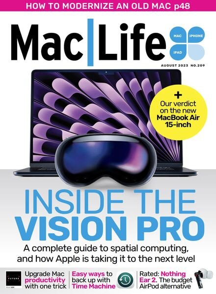 MacLife UK – August 2023 Cover