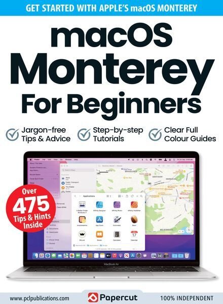 macOS Monterey For Beginners – July 2023 Cover