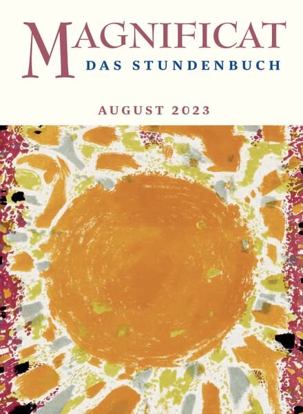 Magnificat – August 2023 Cover