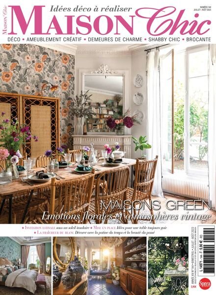 Maison Chic – juillet 2023 Cover