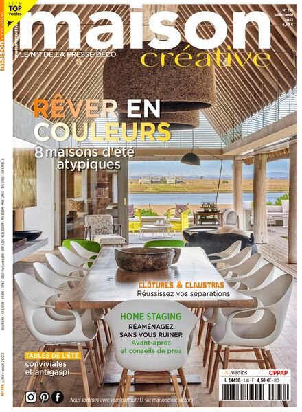 Maison Creative – Juillet-Aout 2023 Cover