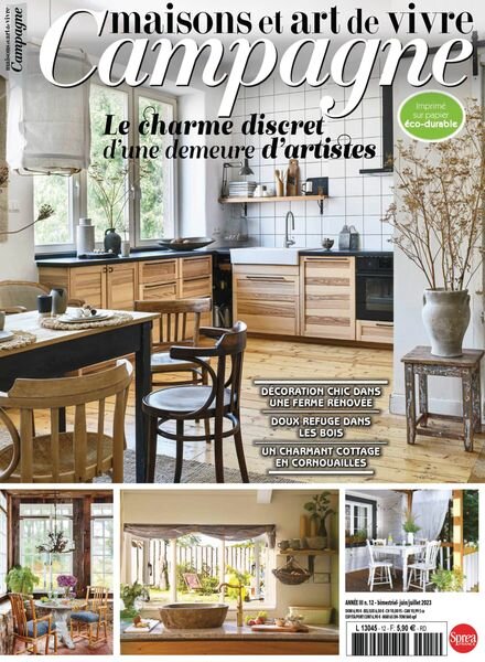 Maisons et Art de Vivre Campagne – juin 2023 Cover