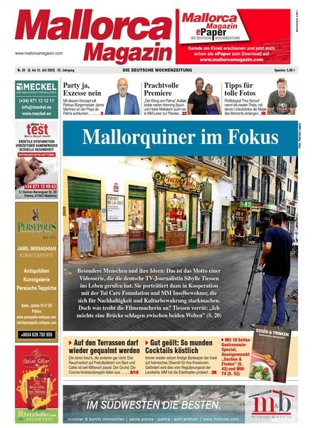 Mallorca Magazin – 6 Juli 2023 Cover