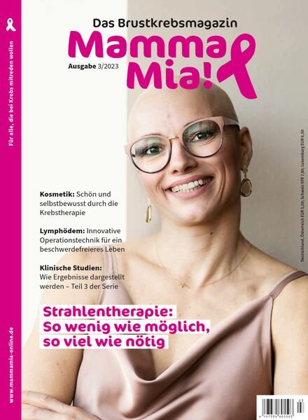 Mamma Mia! Brustkrebsmagazin – Nr 3 2023 Cover