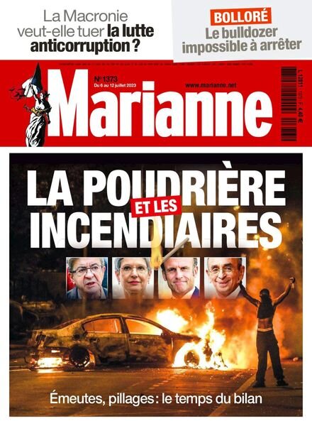 Marianne – 06 juillet 2023 Cover